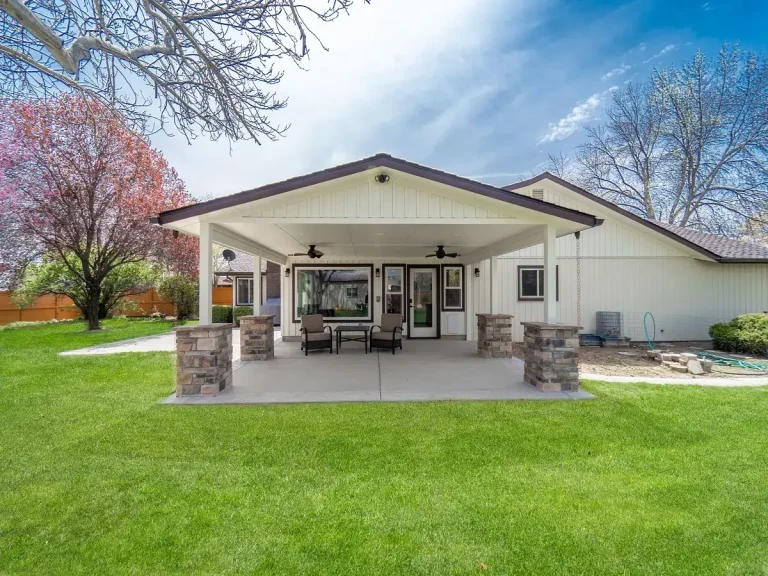Boise Covered Patio Home Addition