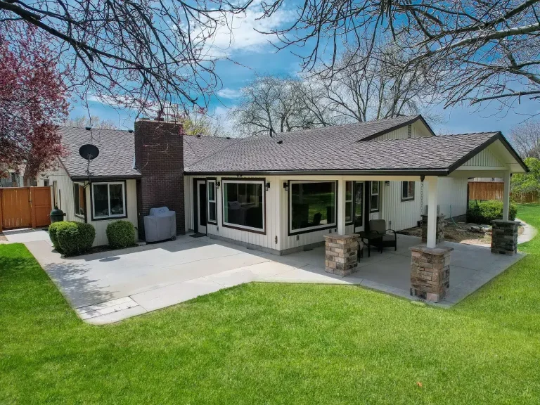Boise Covered Patio Home Addition