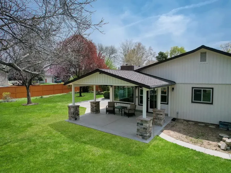 Boise Covered Patio Home Addition