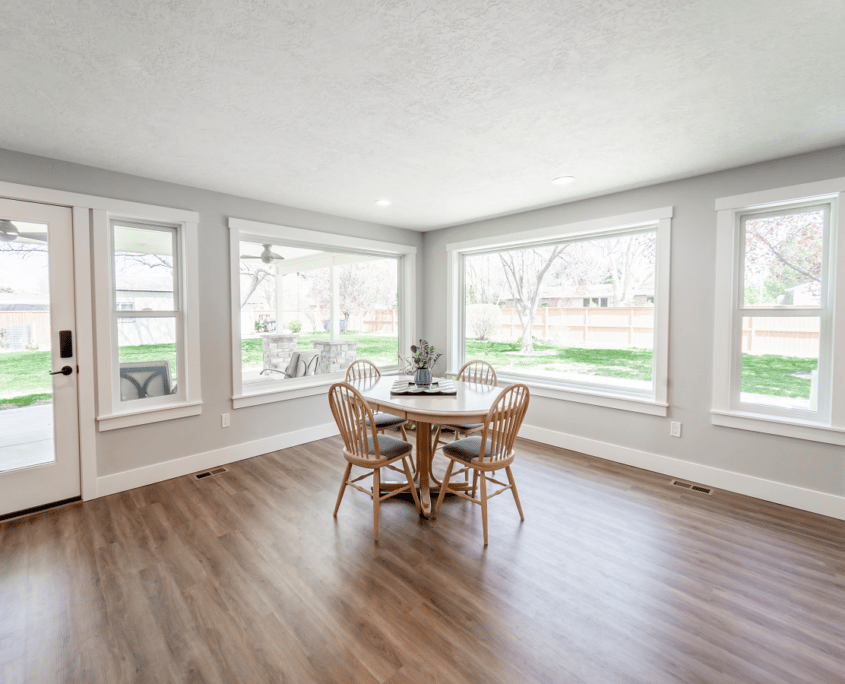 Boise Sunroom Home Addition Windows Flooring by Home Remodeling Boise, Garden City, Eagle, Meridian, Idaho | (208) 384-0591 | www.remodelboise.com