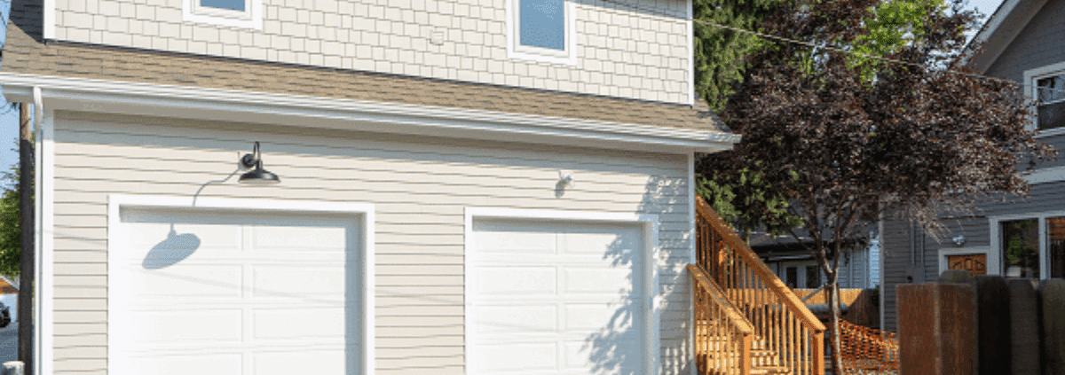 Modern detached accessory dwelling unit in Boise backyard