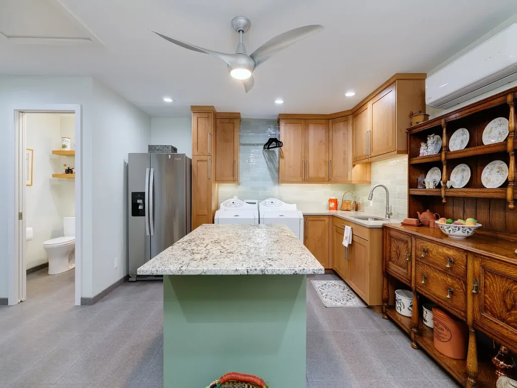 Boise Laundry Bathroom Garage Conversion Granite Countertops Custom Cabinetry