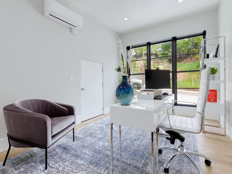 Modern Home Office Boise Garage Conversion Remodel