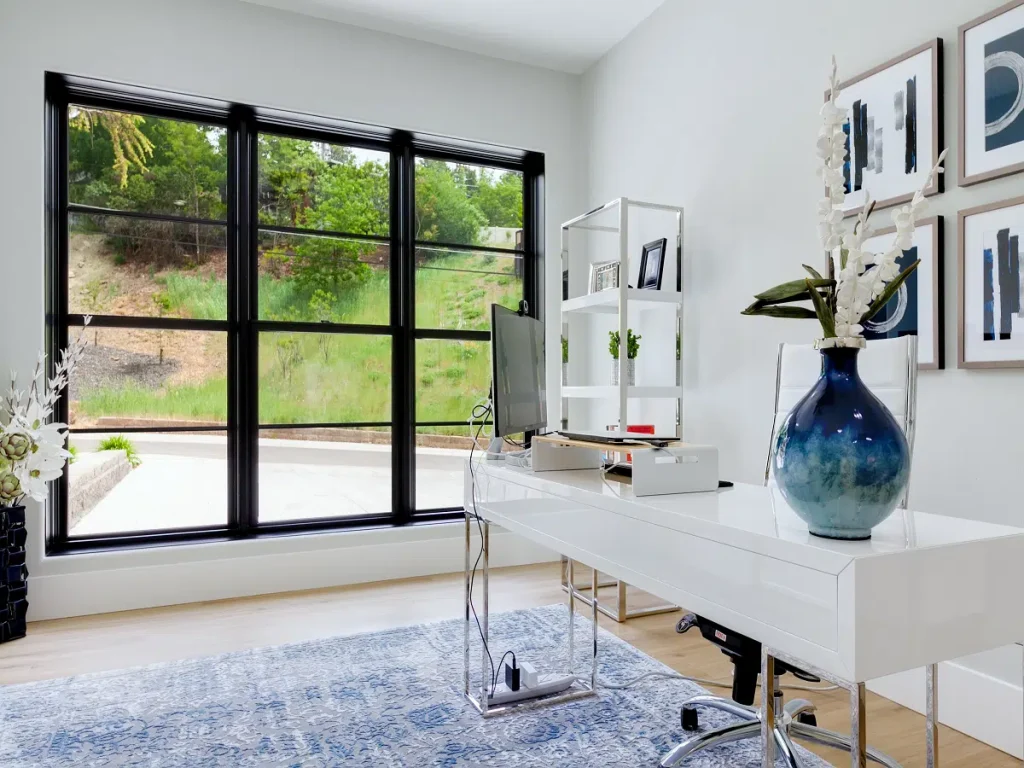 Modern Home Office Boise Garage Conversion Remodel 2